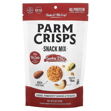 ParmCrisps, Snack Mix, Smokey BBQ, 6 oz (170 g) - Supply Center USA