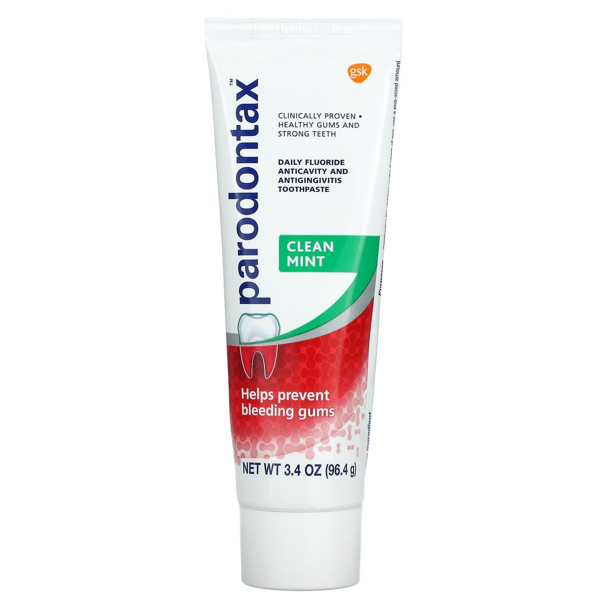 Parodontax, Daily Fluoride Anticavity And Antigingivitis Toothpaste, Complete Protection, Pure Fresh Mint, 3.4 oz (96.4 g) - Supply Center USA