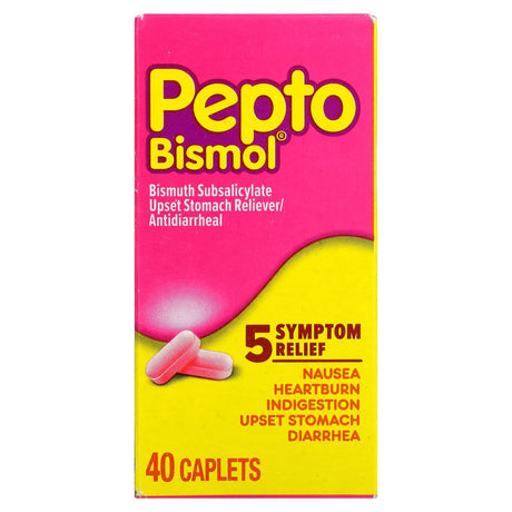 Pepto Bismol, Pepto Bismol, 40 Caplets - Supply Center USA