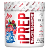 Perfect Sports, iPrep, Advanced Pre-Workout, Fruit Punch Candy, 10.6 oz (300 g) - Supply Center USA