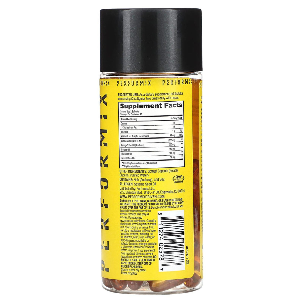 Performix, SST Ab Cuts CLA, 80 Softgels - Supply Center USA