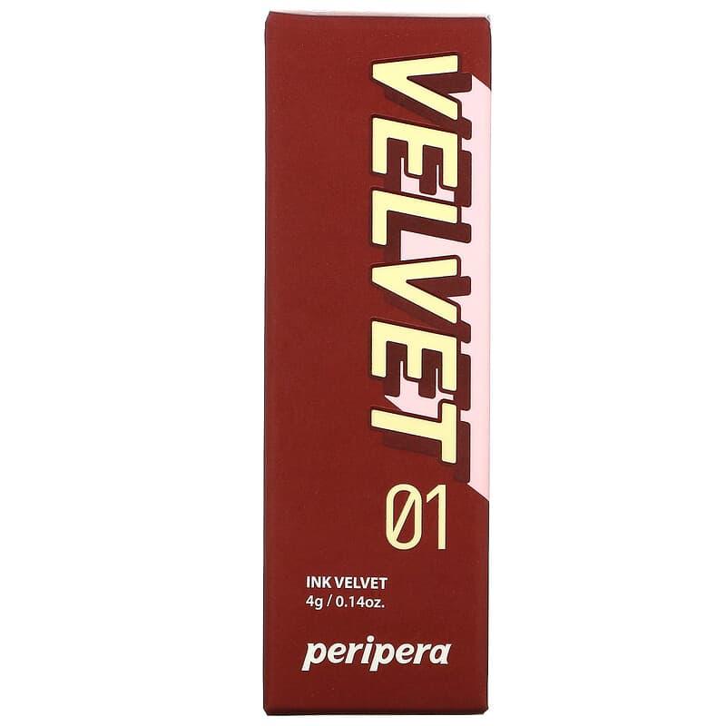 Peripera, Ink Velvet Lip Tint, 34 Smoky Red, 0.14 oz (4 g) - Supply Center USA