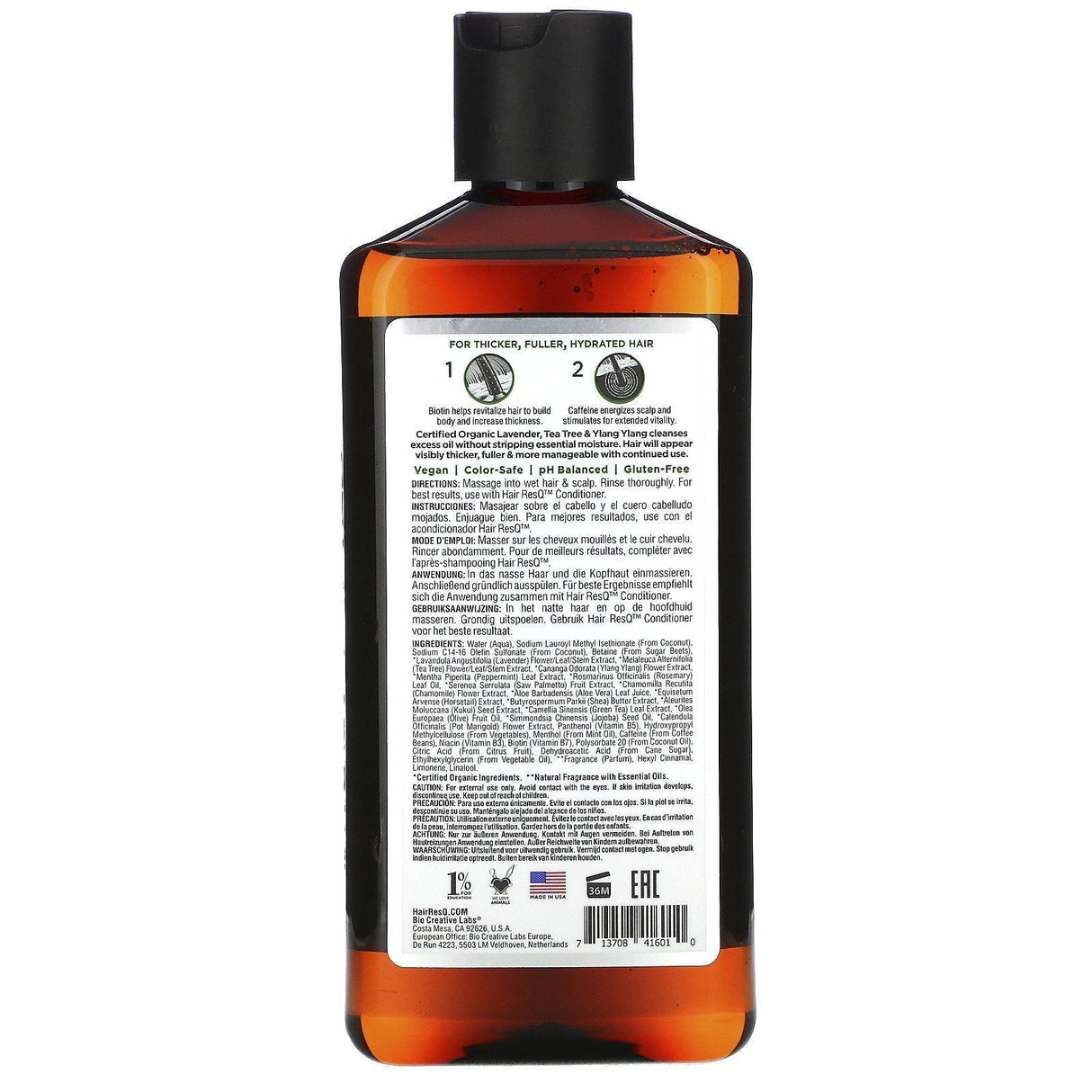 Petal Fresh, Hair ResQ, Thickening Shampoo, Oil Control, 12 fl oz (355 ml) - Supply Center USA