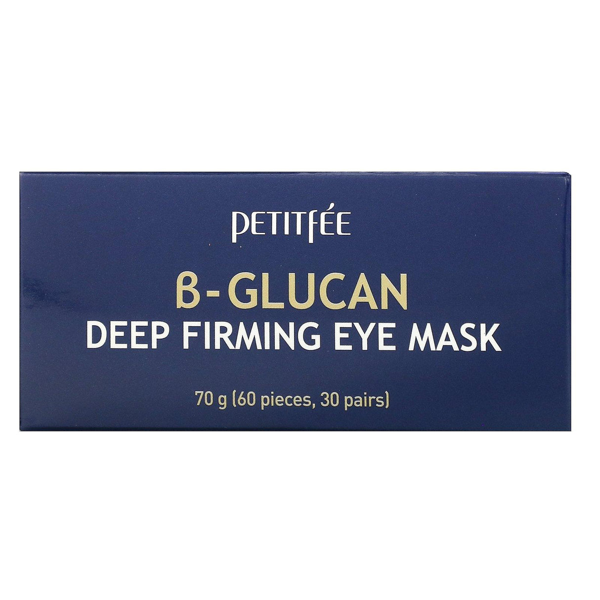 Petitfee, B-Glucan Deep Firming Eye Mask, 60 Pieces (70 g) - Supply Center USA