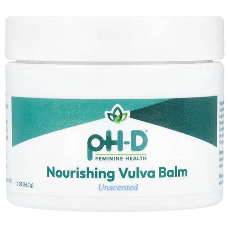 pH-D Feminine Health, Nourishing Vulva Balm, Unscented, 2 oz (56.7 g) - Supply Center USA