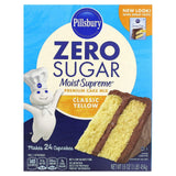 Pillsbury, Zero Sugar, Premium Cake Mix, Classic Yellow, 16 oz (454 g) - Supply Center USA