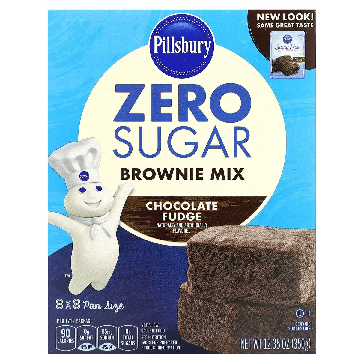 Pillsbury, Zero Sugar, Premium Cake Mix, Classic Yellow, 16 oz (454 g) - Supply Center USA