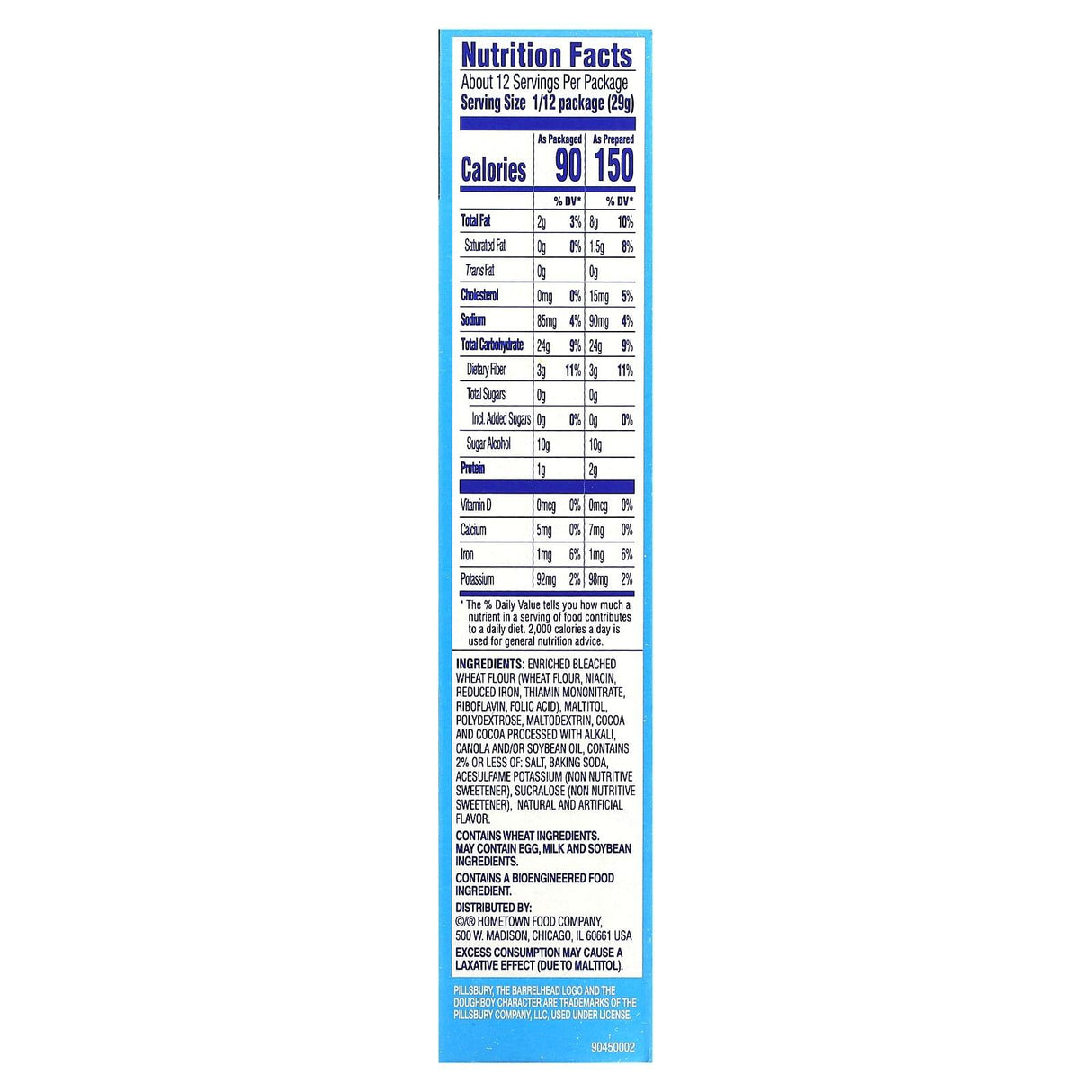 Pillsbury, Zero Sugar, Premium Cake Mix, Classic Yellow, 16 oz (454 g) - Supply Center USA