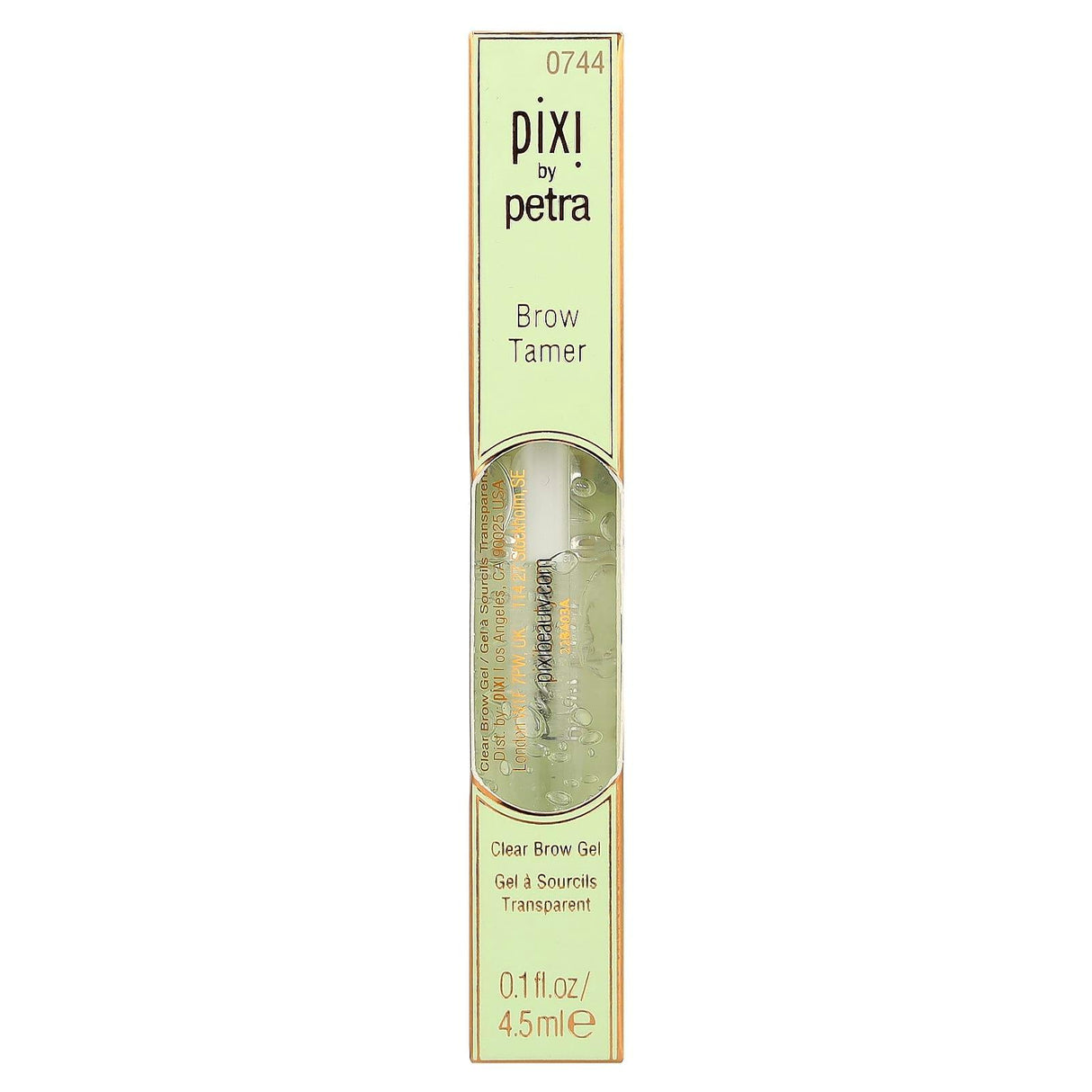 Pixi Beauty, Brown Tamer, Clear Brow Gel, 0744 Translucent, 0.1 fl oz (4.5 ml) - Supply Center USA