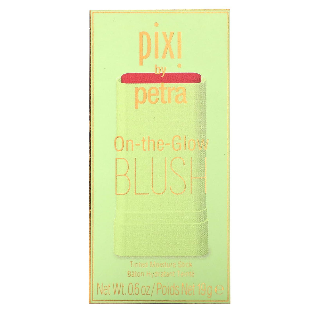 Pixi Beauty, On-the-Go Blush, Tinted Moisture Stick, Ruby, 0.6 oz (19 g) - Supply Center USA