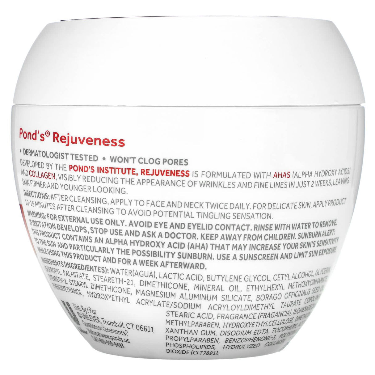 Pond's, Rejuveness, Anti-Wrinkle Cream, 14.1 oz (400 g) - Supply Center USA