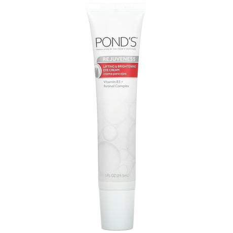 Pond's, Rejuveness, Lifting & Brightening Eye Cream, Fragrance Free, 1 fl oz (29.5 ml) - Supply Center USA