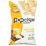 Popchips, Potato Chips, Aged White Cheddar, 5 oz (142 g) - Supply Center USA