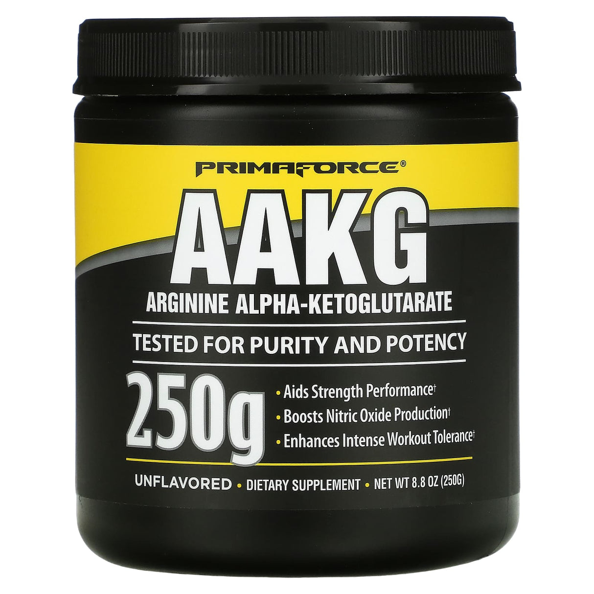 Primaforce, AAKG, Unflavored, 8.8 oz (250 g) - Supply Center USA