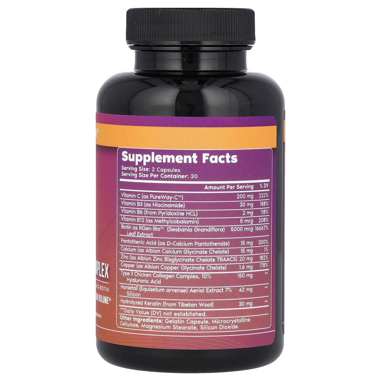 Primal Harvest, Hair Growth Complex, 60 Capsules - Supply Center USA