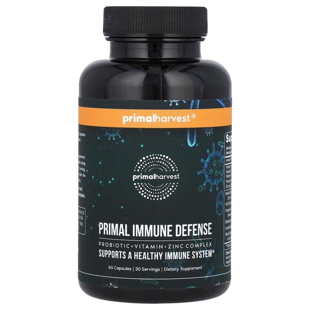 Primal Harvest, Primal Immune Defense, 60 Capsules - Supply Center USA