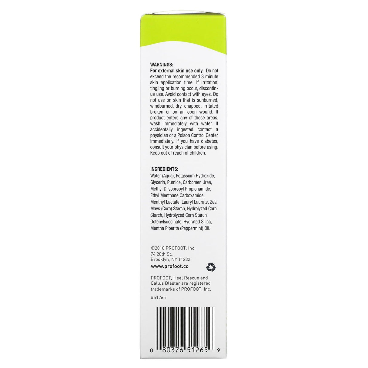 Profoot, Callus Blaster Exfoliating Gel, 3 fl oz (89 ml) - Supply Center USA