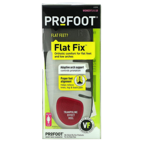 Profoot, Flat Fix, Adaptive Arch Support, Women's 6-10, 1 Pair - Supply Center USA