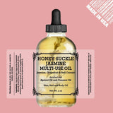 Provence Multi-Use Face, Body & Hair Oil - Hydrates Skin, Restores Shine - with Apricot, Coconut Oil & Vitamin E - 4 Fl Oz - Supply Center USA