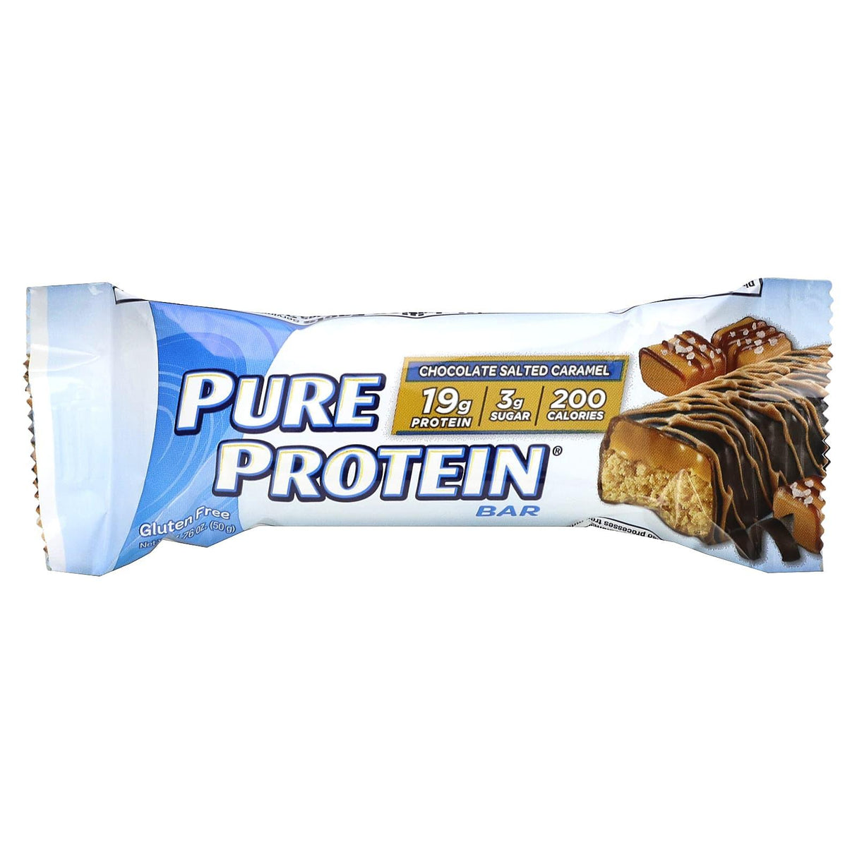 Pure Protein, Chocolate Salted Caramel Bar, 6 Bars, 1.76 oz (50 g) Each - Supply Center USA