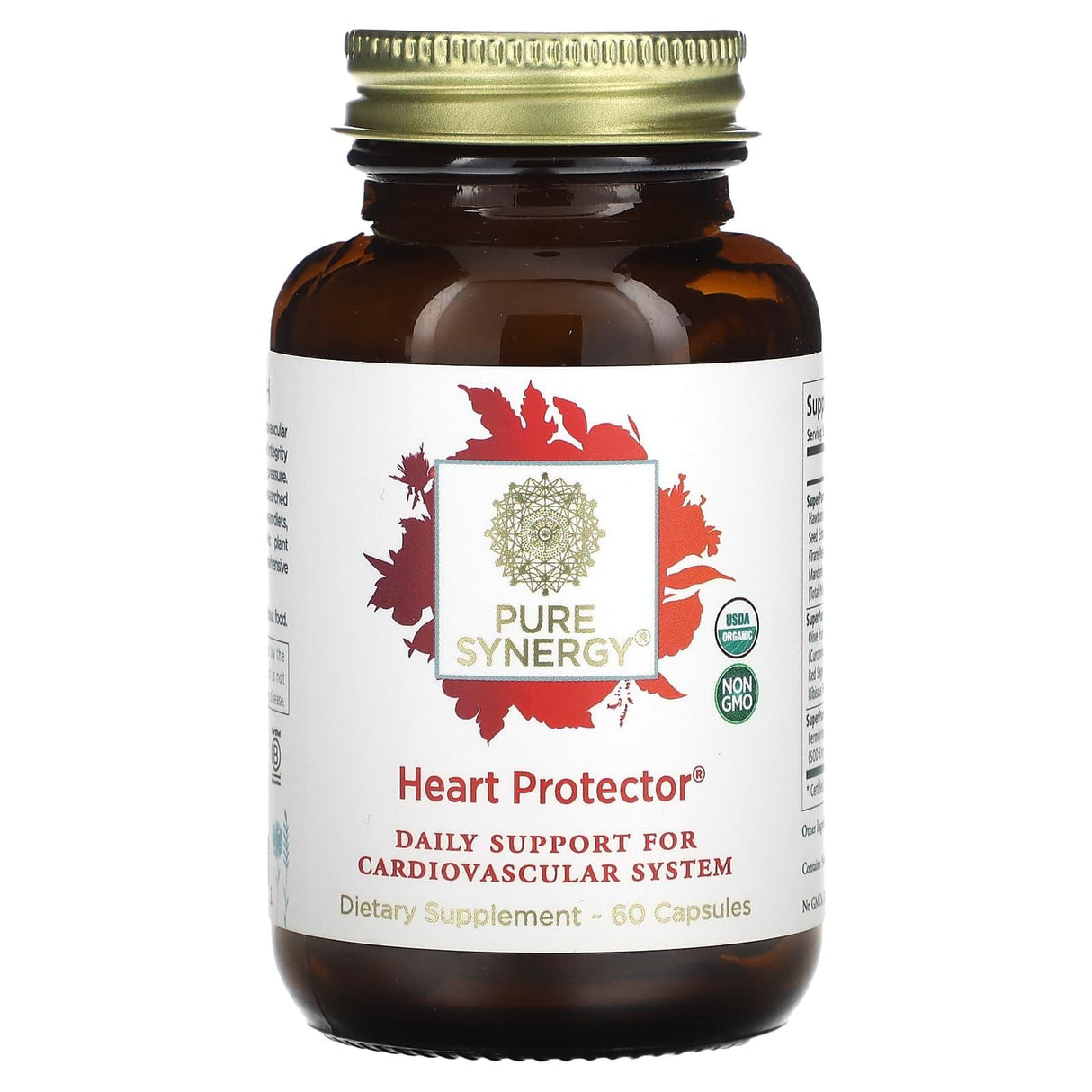 Pure Synergy, Heart Protector, 60 Capsules - Supply Center USA