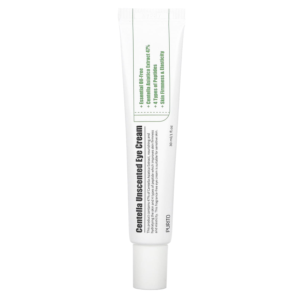 Purito, Centella Eye Cream, Unscented, 1 fl oz (30 ml) - Supply Center USA