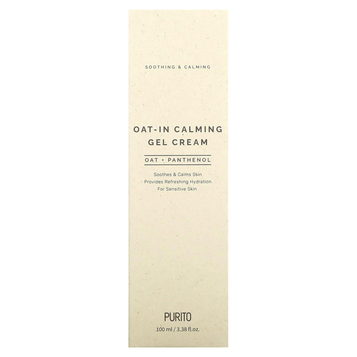 Purito, Oat-In Calming Gel Cream, 3.38 fl oz (100 ml) - Supply Center USA