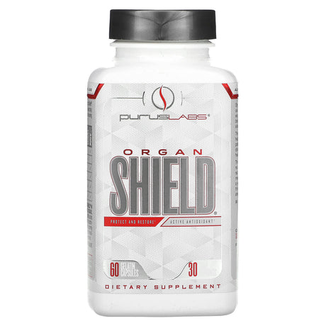 Purus Labs, Organ Shield, 60 Gelatin Capsules - Supply Center USA