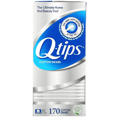 Q-tips, Cotton Swabs, 170 Swabs - Supply Center USA