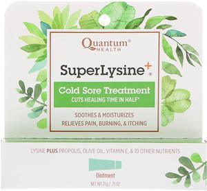 Quantum Health, Super Lysine+, Cold Sore Treatment, .75 oz (21 g) - Supply Center USA