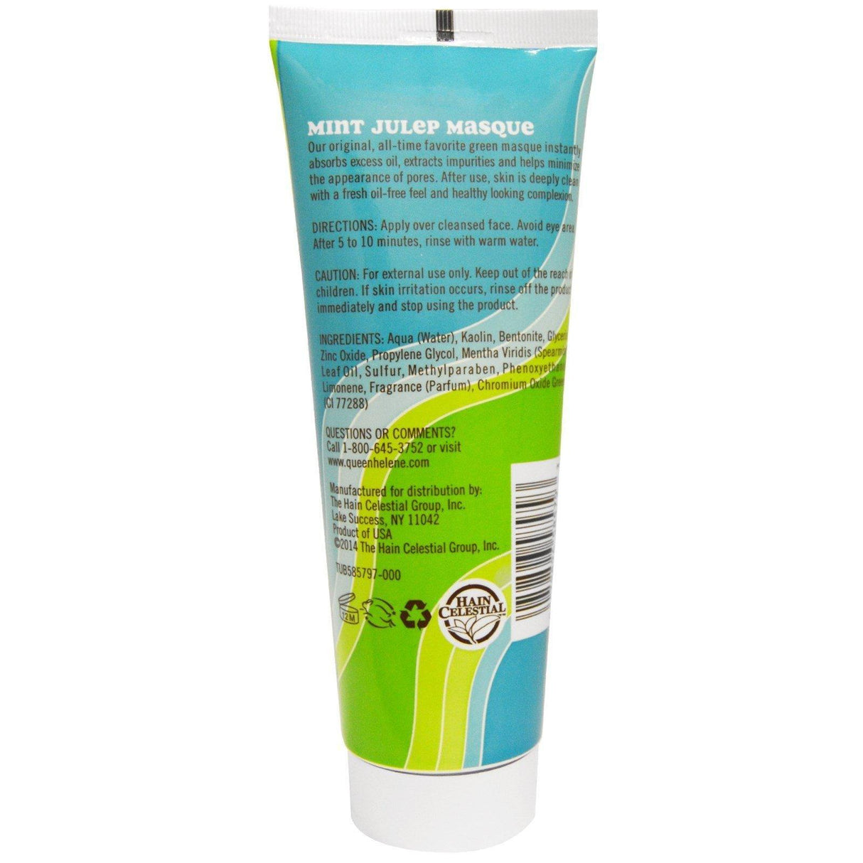 Queen Helene, Mint Julep Masque, Oily and Acne Prone Skin, 8 oz (227 g) - Supply Center USA