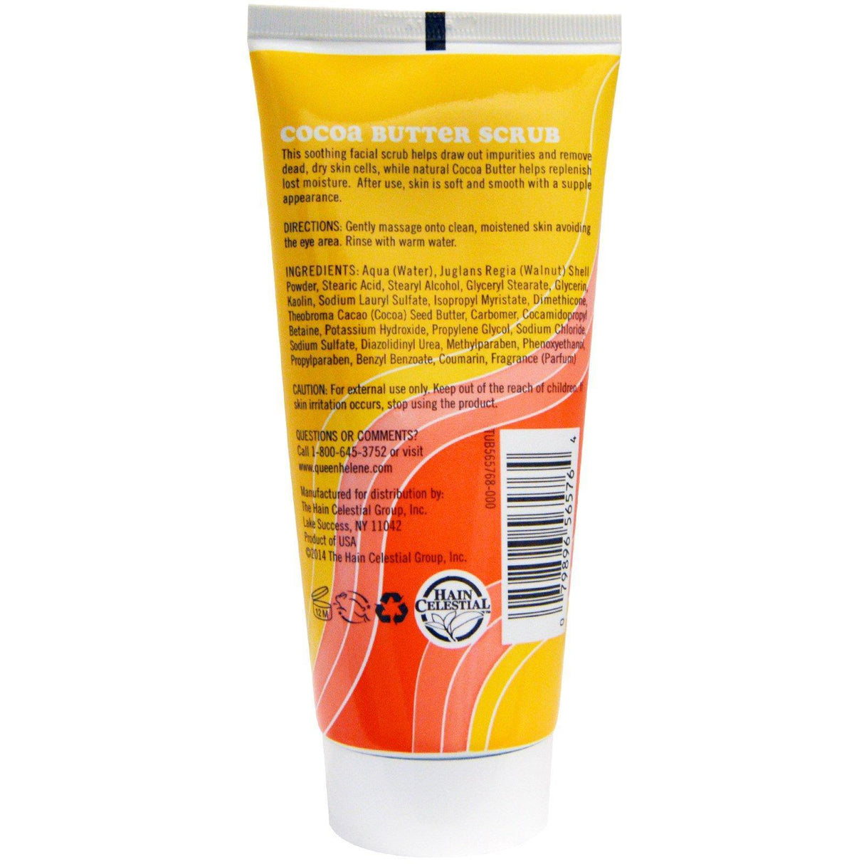 Queen Helene, Scrub, Extremely Dry Skin, Cocoa Butter, 6 oz (170 g) - Supply Center USA
