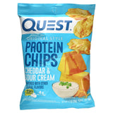Quest Nutrition, Original Style Protein Chips, Sour Cream & Onion, 8 Bags, 1.1 oz (32 g) Each - Supply Center USA