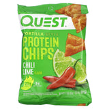 Quest Nutrition, Tortilla Style Protein Chips, Hot & Spicy, 8 Bags, 1.1 oz (32 g) Each - Supply Center USA