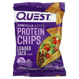 Quest Nutrition, Tortilla Style Protein Chips, Hot & Spicy, 8 Bags, 1.1 oz (32 g) Each - Supply Center USA