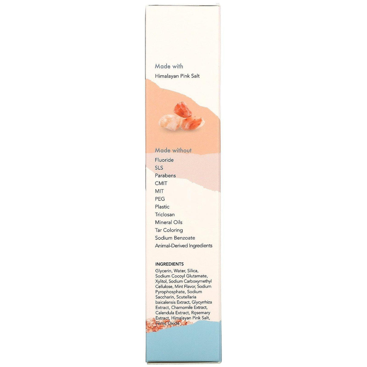 Rael, Himalayan Pink Salt Toothpaste, Sweet Herbal Mint, 4.23 oz (120 g) - Supply Center USA