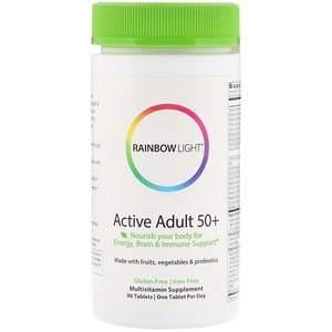 Rainbow Light, Active Adult 50+, 90 Tablets - Supply Center USA