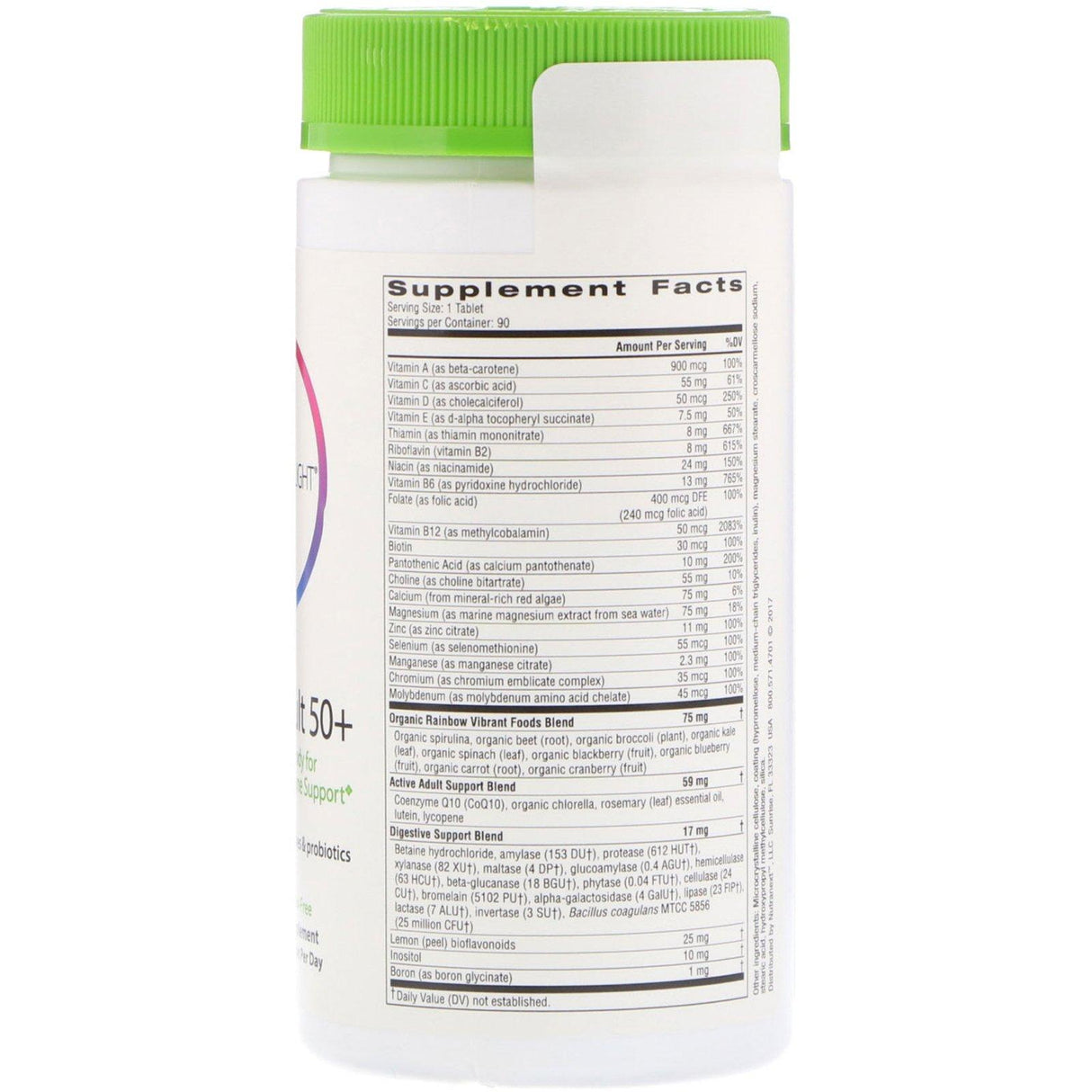 Rainbow Light, Active Adult 50+, 90 Tablets - Supply Center USA