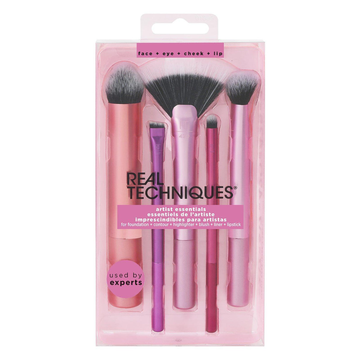 Real Techniques, Artist Essentials, 5 Piece Set - Supply Center USA
