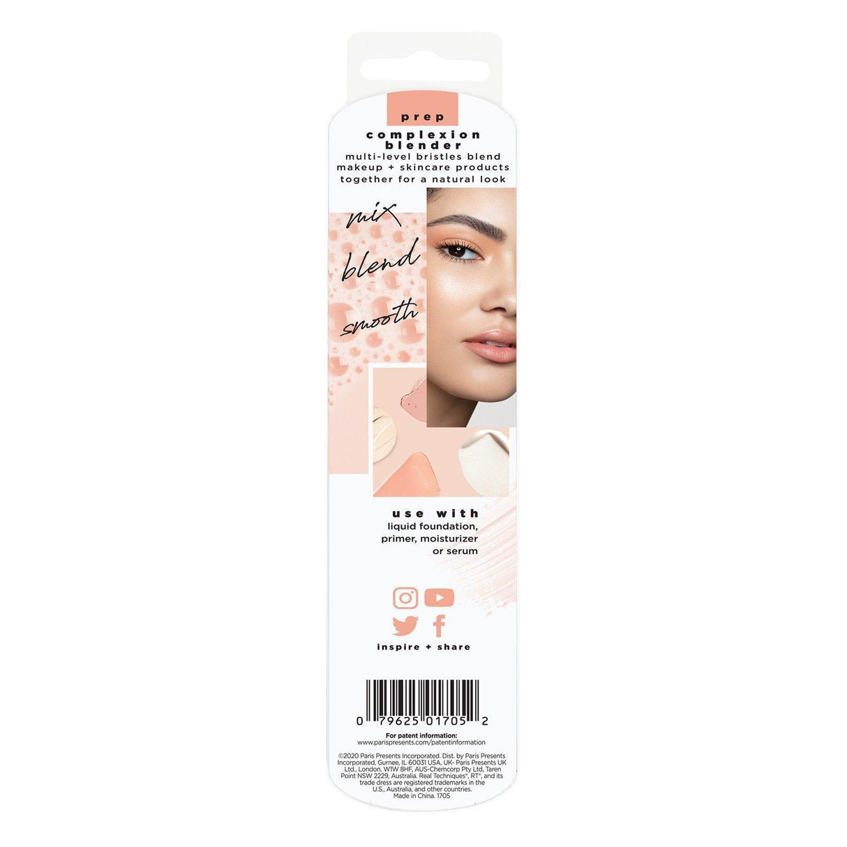 Real Techniques, Complexion Blender, 1 Brush - Supply Center USA