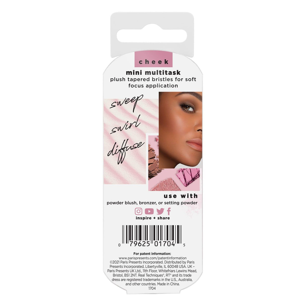 Real Techniques, Mini Multitask Brush, 1 Brush - Supply Center USA