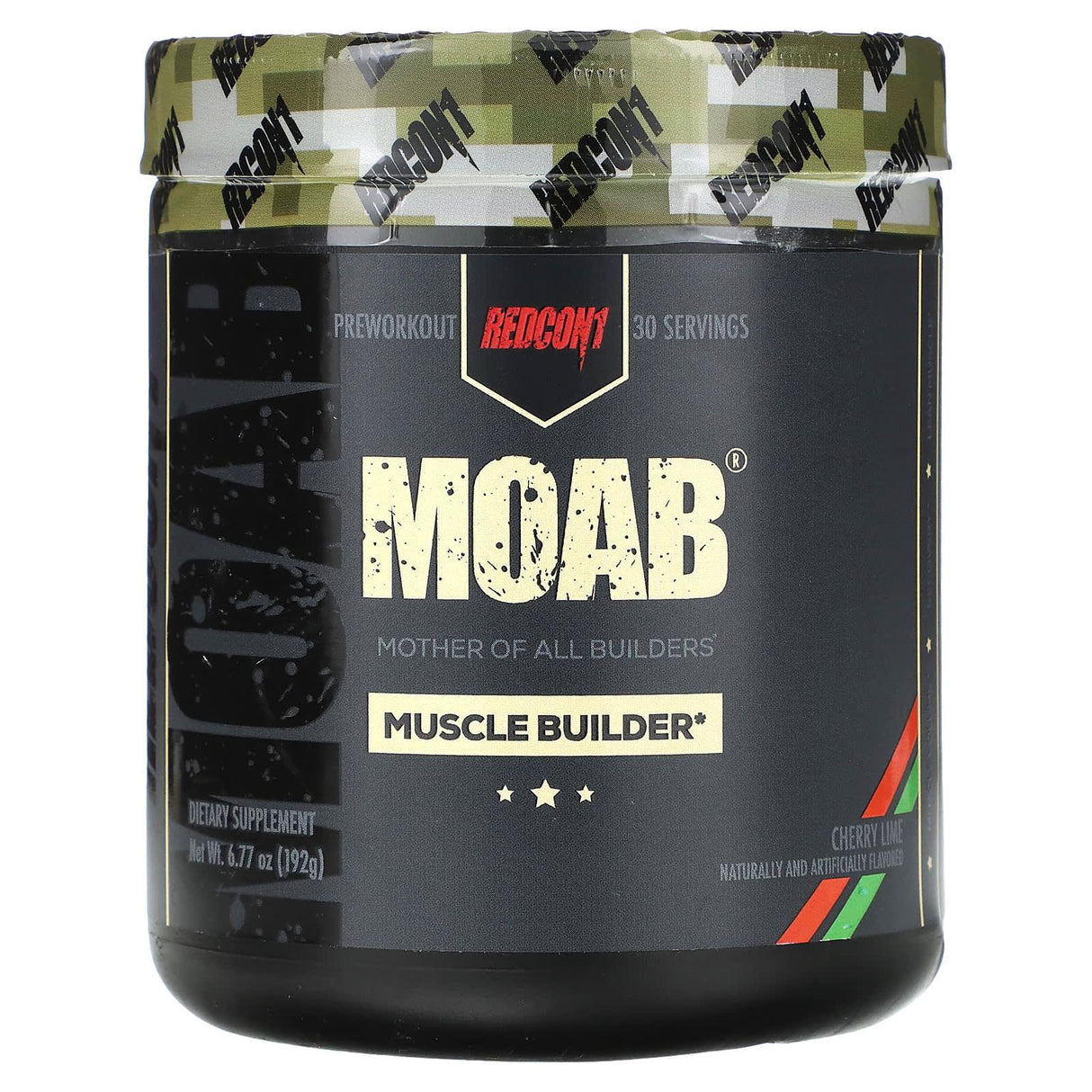 Redcon1, MOAB, Cherry Lime, 6.77 oz (192 g) - Supply Center USA