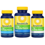 Renew Life, 14-Day Total Body Cleanse, 3-Part Program, Vegetarian Capsules - Supply Center USA