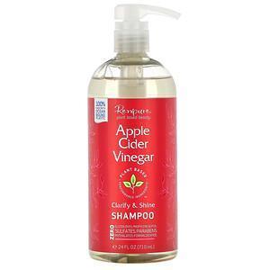 Renpure, Apple Cider Vinegar Shampoo, 24 fl oz (710 ml) - Supply Center USA