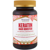 ReserveAge Nutrition, Keratin Hair Booster with Biotin & Resveratrol, 120 Capsules - Supply Center USA