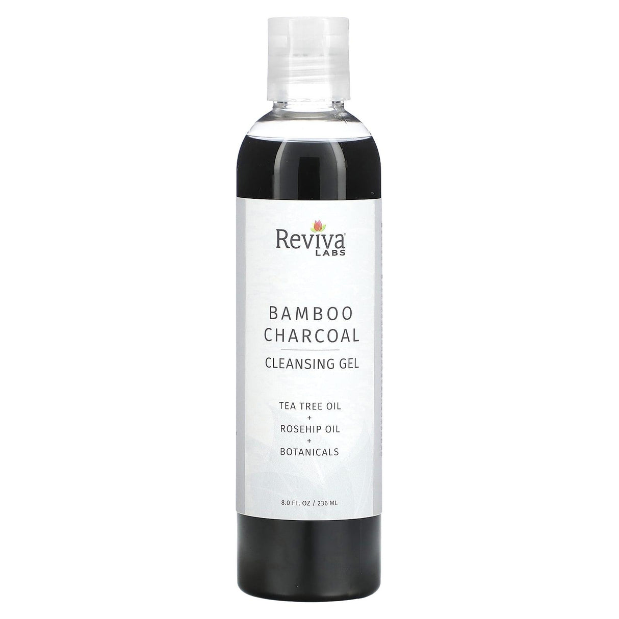 Reviva Labs, Bamboo Charcoal Cleansing Gel, 8 fl oz (236 ml) - Supply Center USA