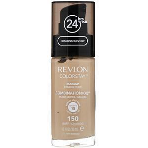 Revlon, Colorstay, Makeup, Combination/Oily, 150 Buff, 1 fl oz (30 ml) - Supply Center USA