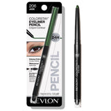Revlon Pencil Eyeliner, Colorstay Eye Makeup with Built-In Sharpener, Waterproof, Smudge-Proof, Longwearing with Ultra-Fine Tip, 202 Black Brown, 0.01 Oz - Supply Center USA