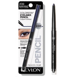 Revlon Pencil Eyeliner, Colorstay Eye Makeup with Built-In Sharpener, Waterproof, Smudge-Proof, Longwearing with Ultra-Fine Tip, 202 Black Brown, 0.01 Oz - Supply Center USA
