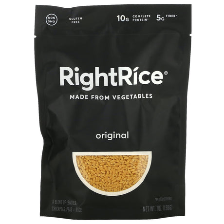 RightRice, Made From Vegetables, Original, 7 oz (198 g) - Supply Center USA